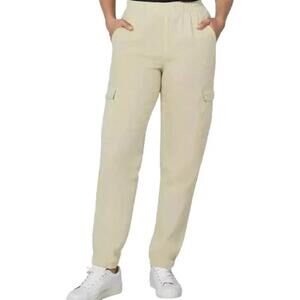 Gap Ladies Twill Cargo Pant, Tan, Size-L. O